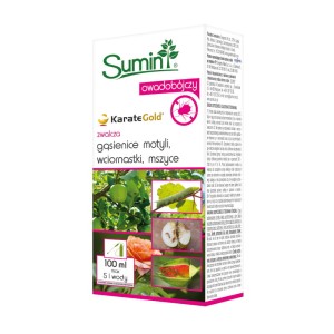 Karate Gold 100 ml – preparat na gąsienice motyli, wciornastki i mszyce – Sumin