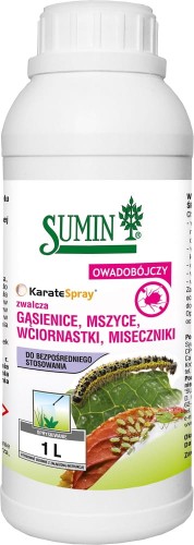 Karate Spray RTU na gąsienice, mszyce, miseczniki i inne Sumin 1 l