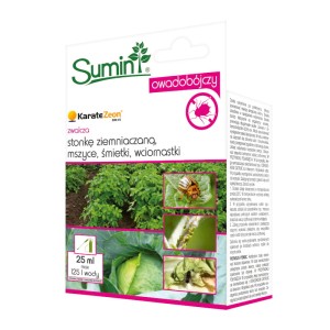 Karate Zeon 050 CS 25 ml – preparat na stonkę ziemniaczaną, mszycę, śmietki i wciornastki – Sumin