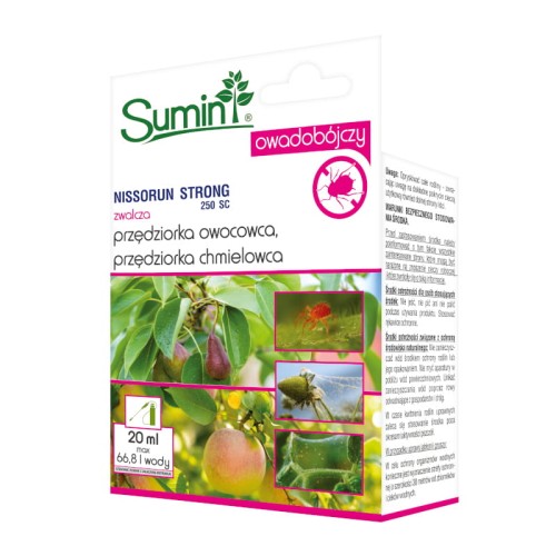 Nissorun Strong 250 SC 20 ml – preparat na przędziorki – Sumin