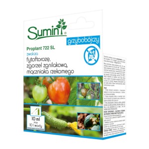 Proplant 722 SL 10 ml – preparat na fytoftorozę, zgorzel zgnilakową, mączniaka rzekomego – Sumin