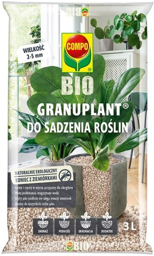 BIO Granuplant do sadzenia roślin 2-5 mm Compo 3 l