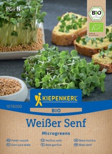 Gorczyca - nasiona na microgreens - Kiepenkerl