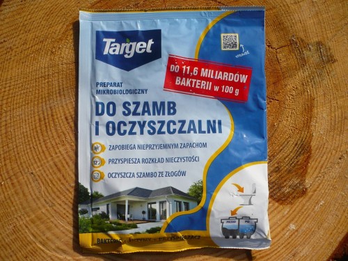 Preparat do oczyszczalni przydomowej i szamba Target 120 g