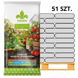 Ziemia do warzyw – 50 l (paleta 51 szt.) Kronen