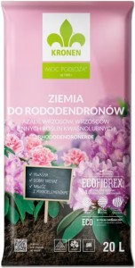 Ziemia do rododendronów, azalii, hortensji i wrzosów Kronen  20 l 