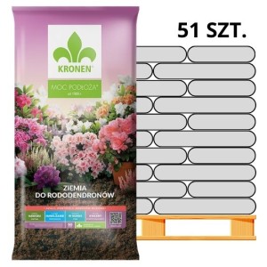 Ziemia do rododendronów, azalii, hortensji – 50 l (paleta 51 szt.) Kronen