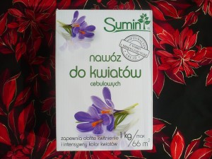 Nawóz do kwiatów cebulowych Sumin 1 kg 