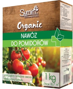 Nawóz organiczny granulowany do pomidorów 1 kg Sumin
