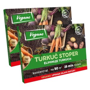 Pożyteczne nicienie na turkucia i inne szkodniki Turkuć Stoper Vegano 50 mln