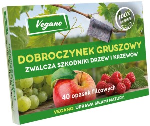 Dobroczynek gruszowy - opaski filcowe Vegano 40 szt.