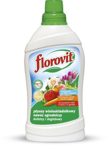 Nawóz płynny uniwersalny doglebowy i dolistny Florovit 1 l