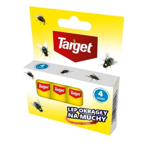 Lep okrągły na muchy Target 4 sztuki