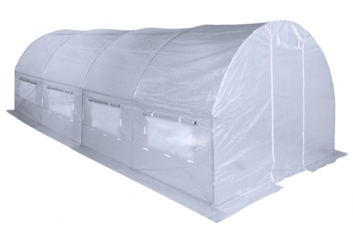 Tunel foliowy 300x600 cm (18 m²) biały Home&Garden