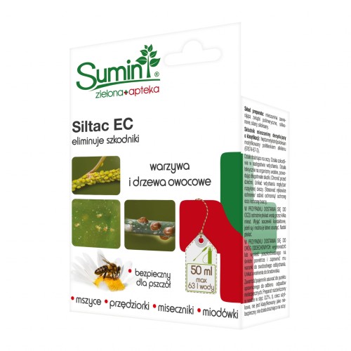 Zwalcza przędziorki, mszyce, miseczniki Siltac EC Sumin 50 ml