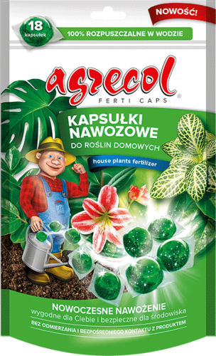 Kapsułki nawozowe do roślin domowych FertiCaps 18 szt.