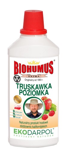 Nawóz Biohumus Extra Truskawka Poziomka 1 l + 20% gratis