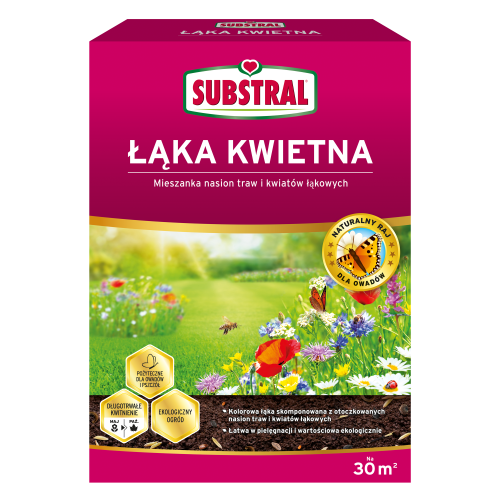 Łąka kwietna - mieszanka traw i kwiatów 300 g Substral