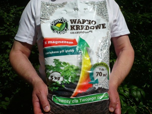 Wapno kredowe z magnezem Ogród Start 5 kg.
