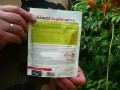Nawóz do kwitnących Eksplozja Kwiatów Target - informacje na opakowaniu