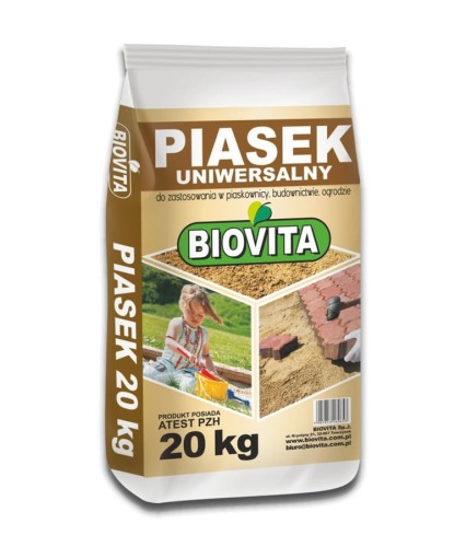 Piasek uniwersalny Biovita 20 kg