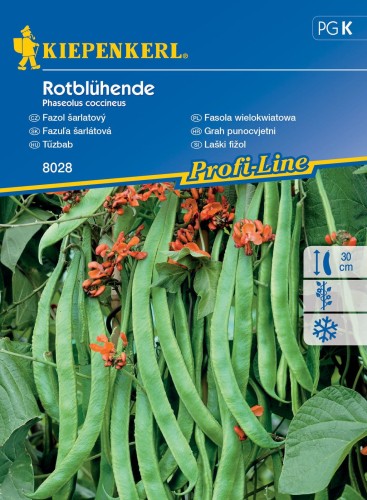 Fasola wielokwiatowa Rotblühende nasiona – Kiepenkerl
