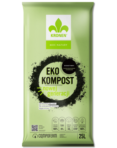 Eko kompost nowej generacji – 25 l (paleta 60 szt.) Kronen