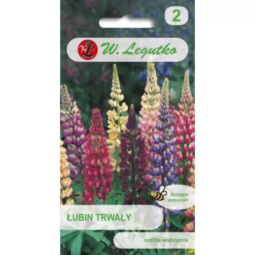Łubin trwały Russel – mix – 2 g Legutko