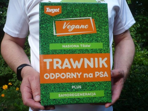 Nasiona trawy – Vegano – trawnik odporny na psa – Target 1 kg