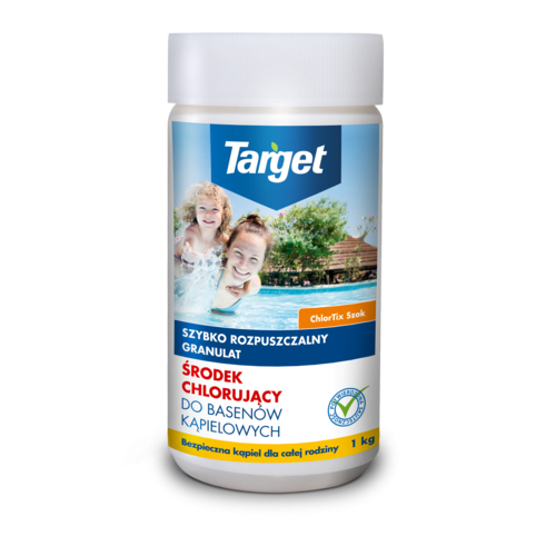 Preparat do dezynfekcji wody w basenie Chlortix Szok 1 kg
