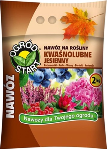 Nawóz Jesienny do Borówek, Kwaśnolubnych, Wrzosów Ogród Start 2 kg