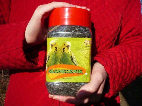 Pokarm dla ptaków - słonecznik czarny Proven 1 l