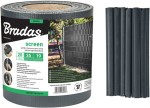 Taśma ogrodzeniowa – grafitowa 19 cm x 35 m Bradas