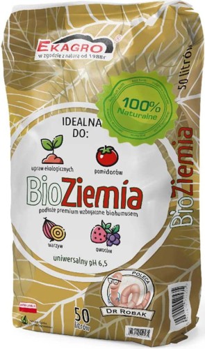 Bio ziemia premium Ekagro 50 l