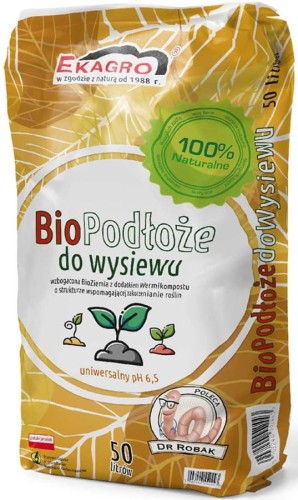 Bio ziemia do wysiewu Ekagro 50 l