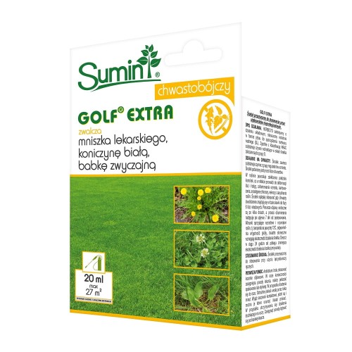 Środek na chwasty na trawniku Golf Extra Sumin 20 ml