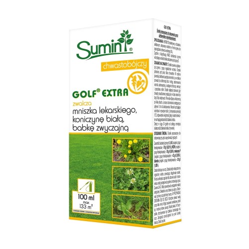 Środek na chwasty na trawniku Golf Extra Sumin 100 ml