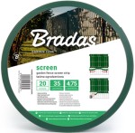Taśma ogrodzeniowa zielona Bradas 4,75 cm x 35 m 