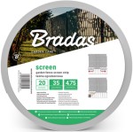 Taśma ogrodzeniowa jasnoszara Bradas 4,75 cm x 35 m
