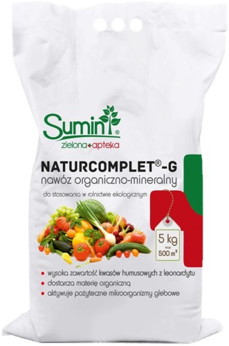 Nawóz organiczno-mineralny Naturcomplet-G Sumin 5 kg