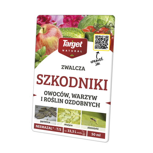 Naturalnie zwalcza ziemiórki i inne NeemAzal Target 50 ml