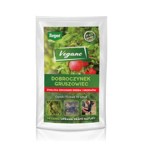 Dobroczynek gruszowiec - opaski filcowe Vegano 10 szt.