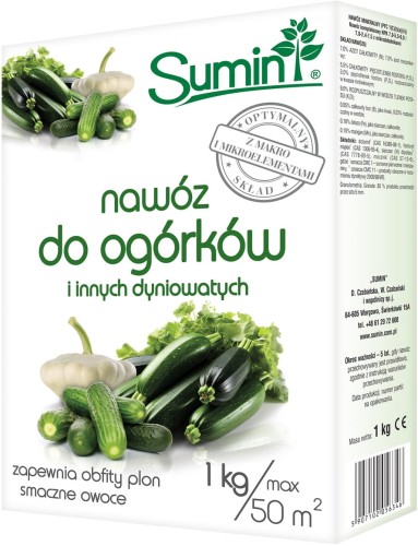 Nawóz do ogórków i dyniowatych Sumin 1 kg