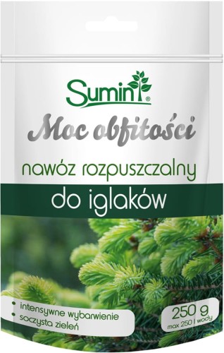 Nawóz rozpuszczalny do iglaków Moc Obfitości Sumin 250 g