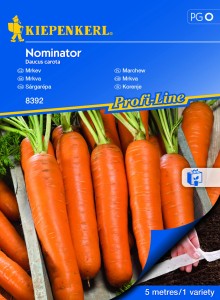 Marchew Nominator F1 na taśmie nasiona - Kiepenkerl