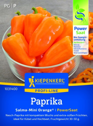 Papryka Salama-Mini Orange F1 nasiona otoczkowane - Kiepenkerl
