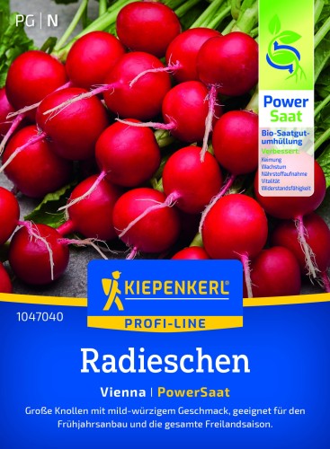 Rzodkiewka Vienna F1 nasiona otoczkowane - Kiepenkerl