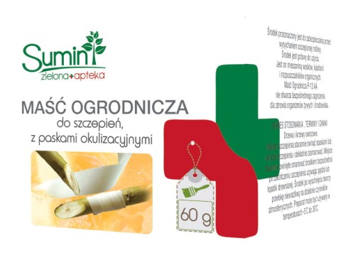 Maść ogrodnicza do szczepień z paskami okulizacyjnymi P13 AA Sumin 60 g