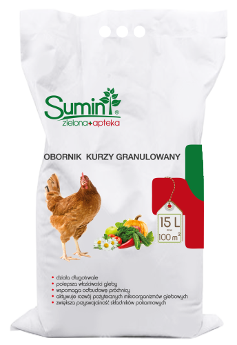 Obornik kurzy granulowany Sumin 15 l