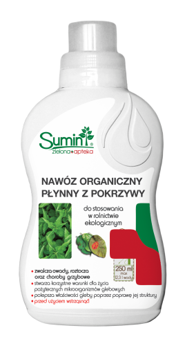 Nawóz z pokrzywy – organiczny płynny – Sumin 250 ml